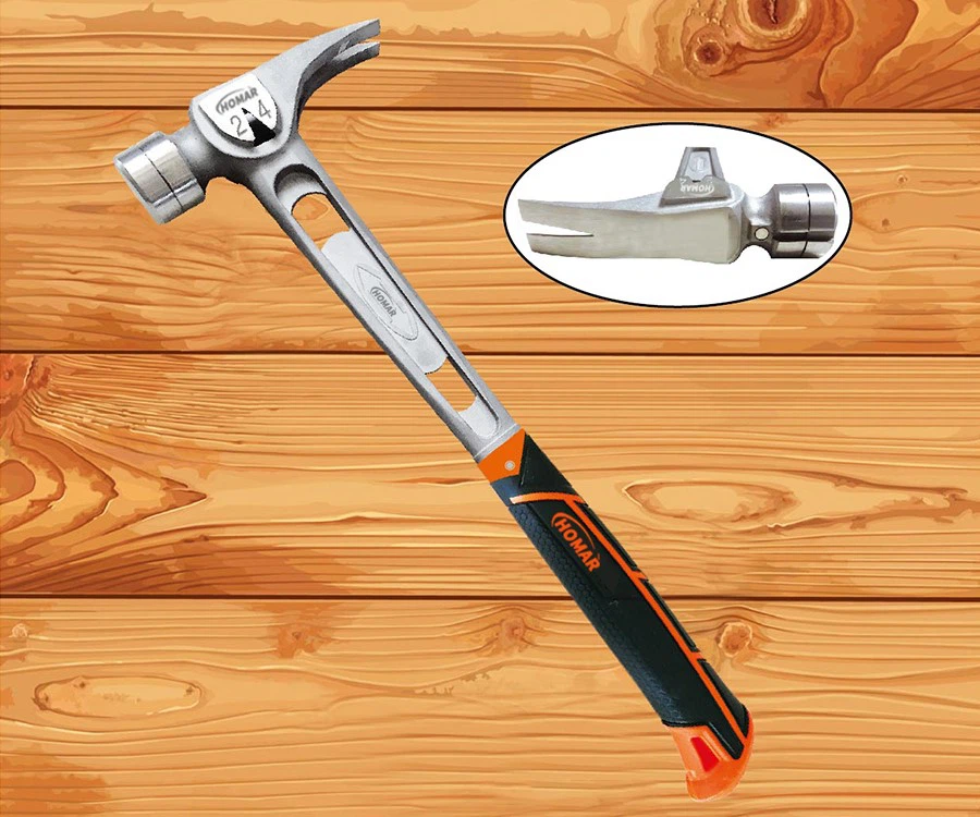 HM 030-22 24 oz One-piece Claw hammer